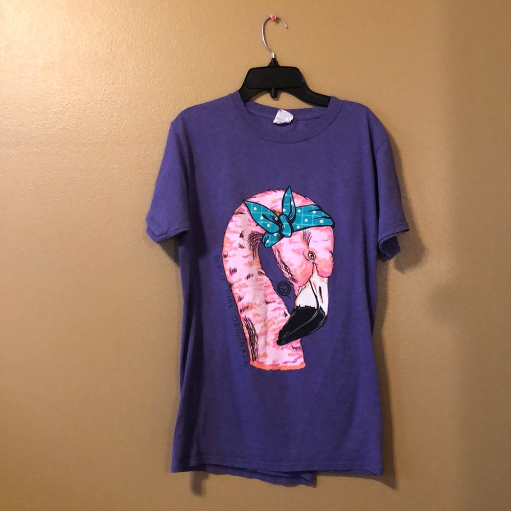 Purple t shirt